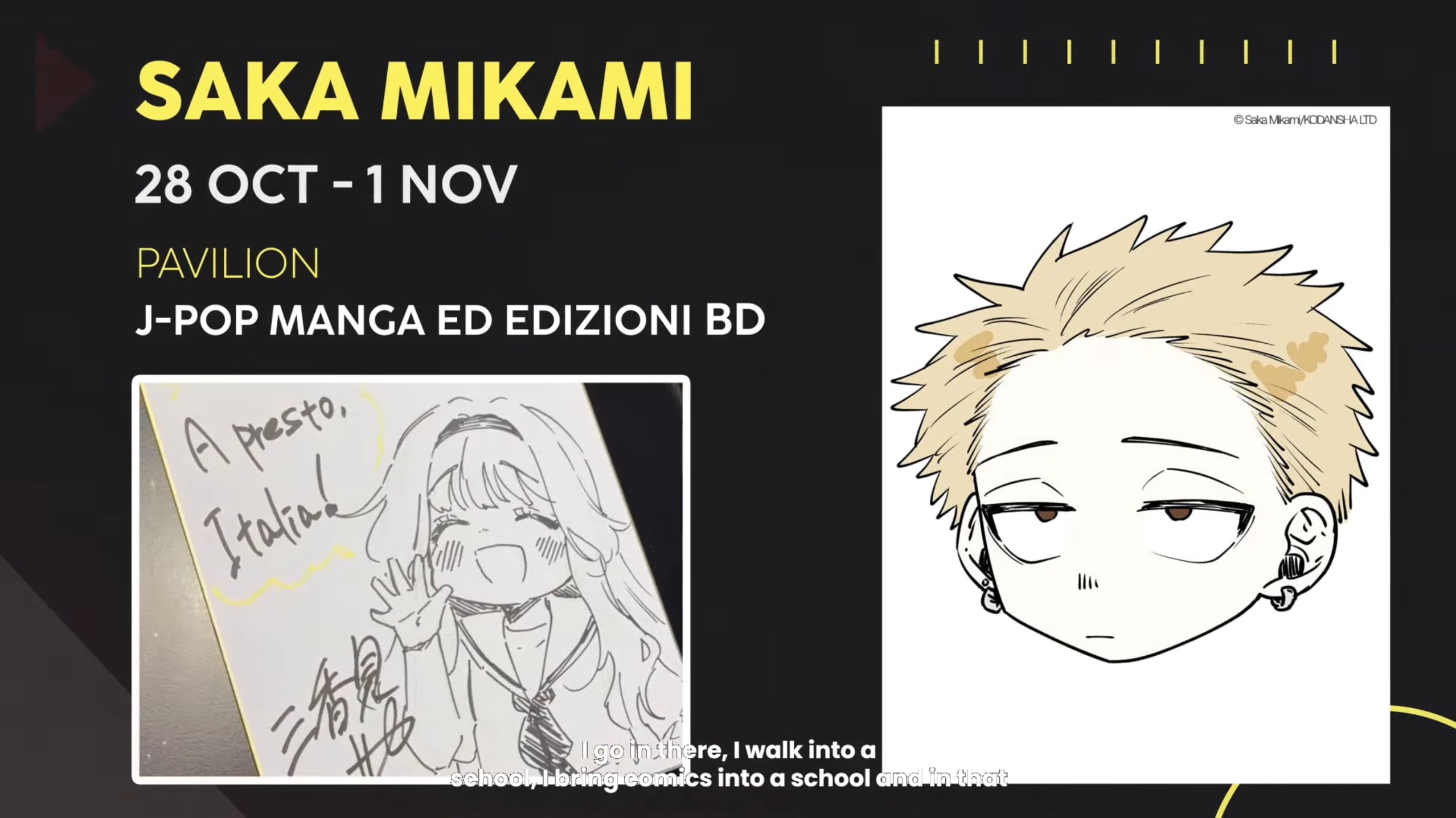 Lucca Comics & Games 2026 - Saka Mikami